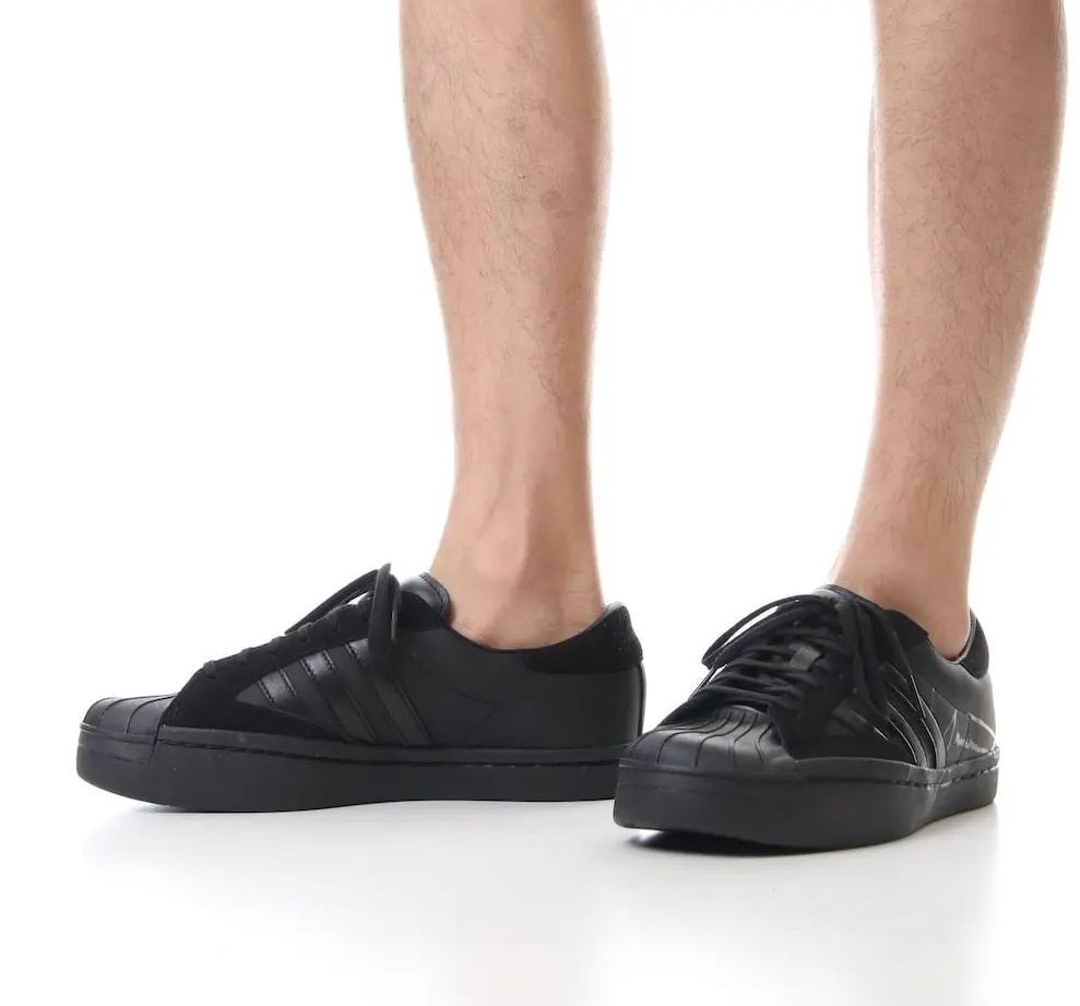 Giày Adidas Y-3 Yohji Pro Superstar Skate Low 'Black' EH2268 - Ảnh 5