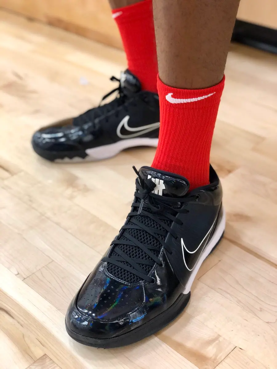Giày Nike Kobe 4 Protro x Undefeated 'Black Mamba' CQ3869-001 - Ảnh 4