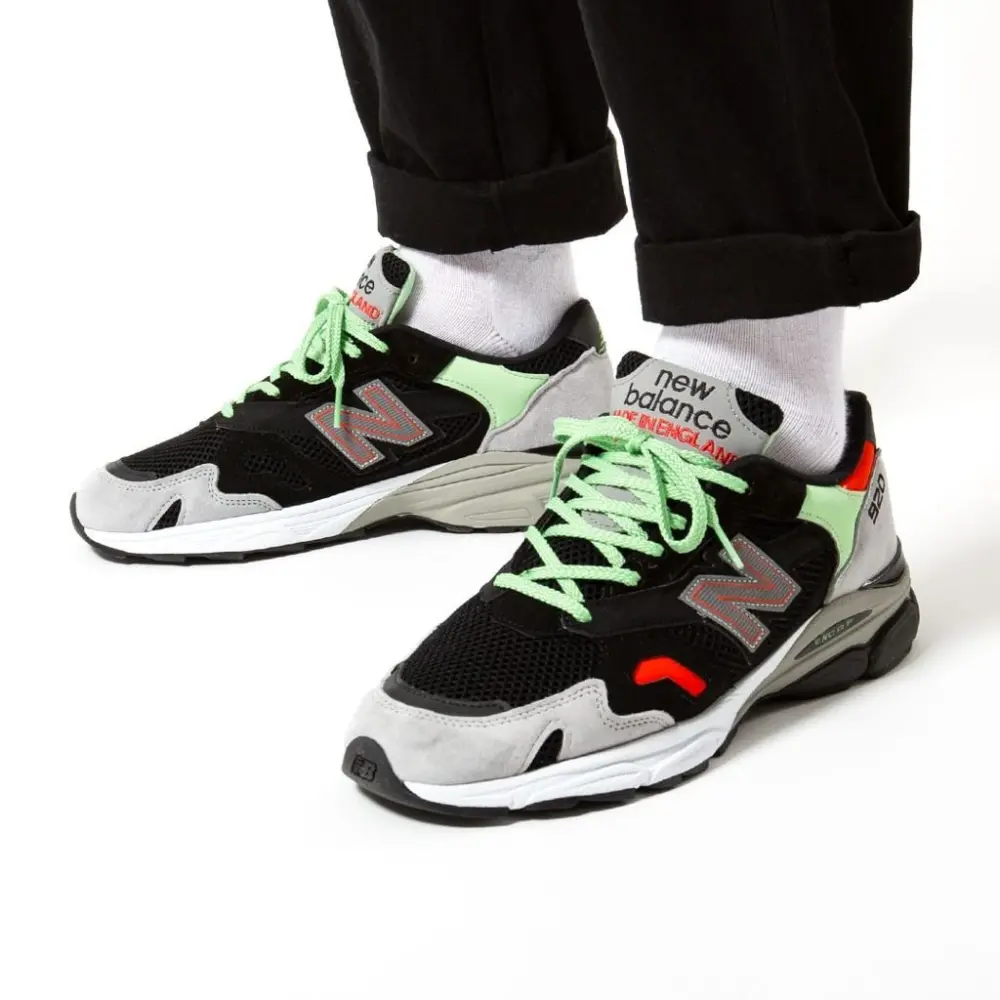 Giày New Balance 920 'Black Grey Orange' M920KGG - Ảnh 7