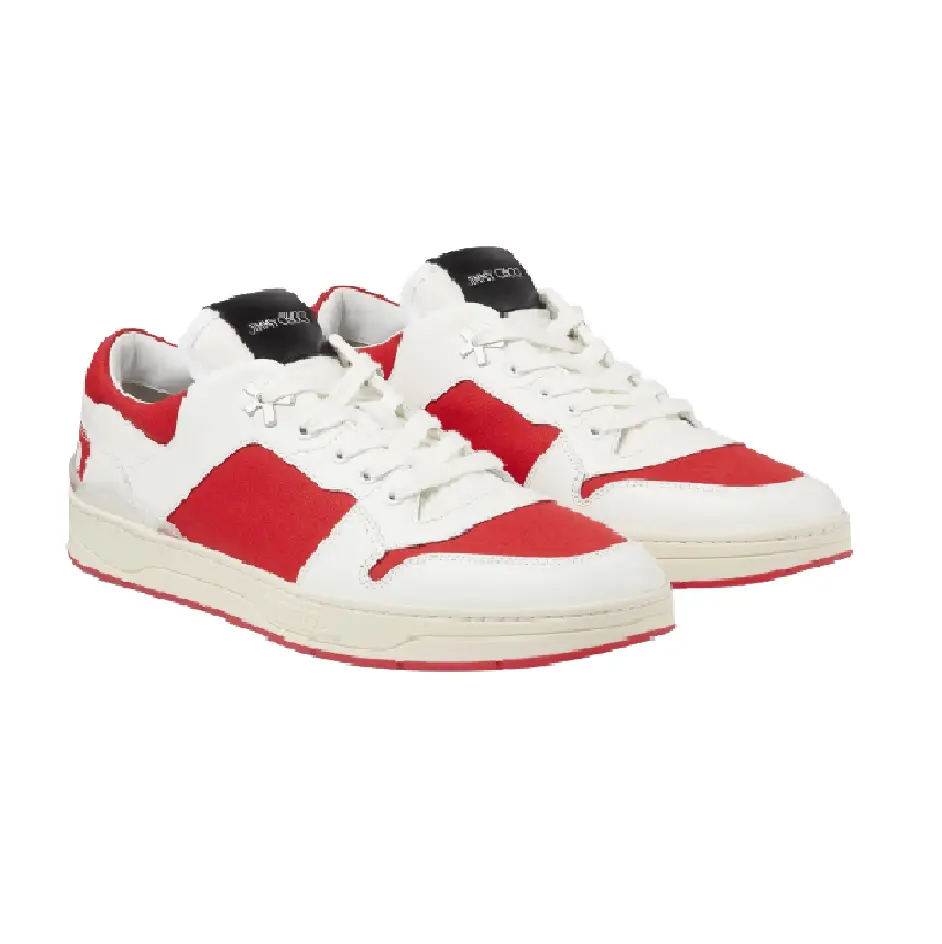 Giày Jimmy Choo Haze Florent 'White Red' EHPFLORENTMZUK0C9191 - Ảnh 4