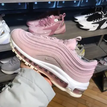 Alternative view of Giày Nike Air Max 97 Premium Plum Chalk 917646-500
