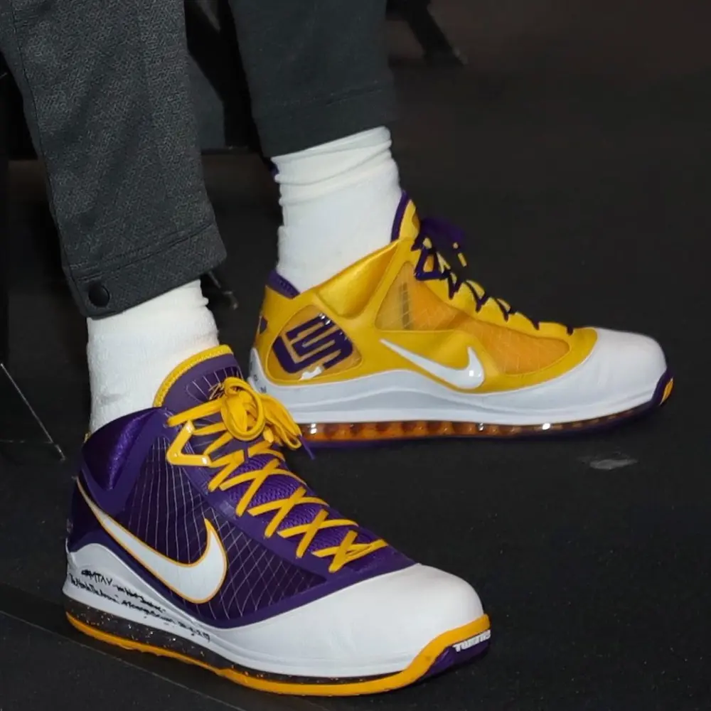 Giày Nike LeBron 7 GS QS 'Media Day' DA3203-500 - Ảnh 5