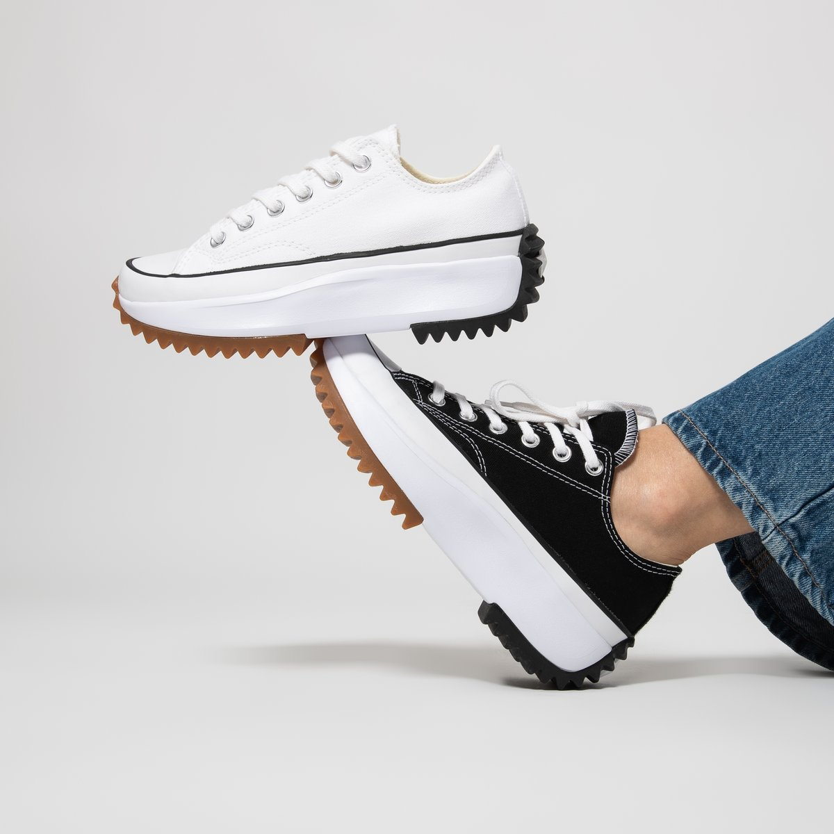 Giày Converse Run Star Hike Low 'Black Gum' 168816C - Ảnh 5