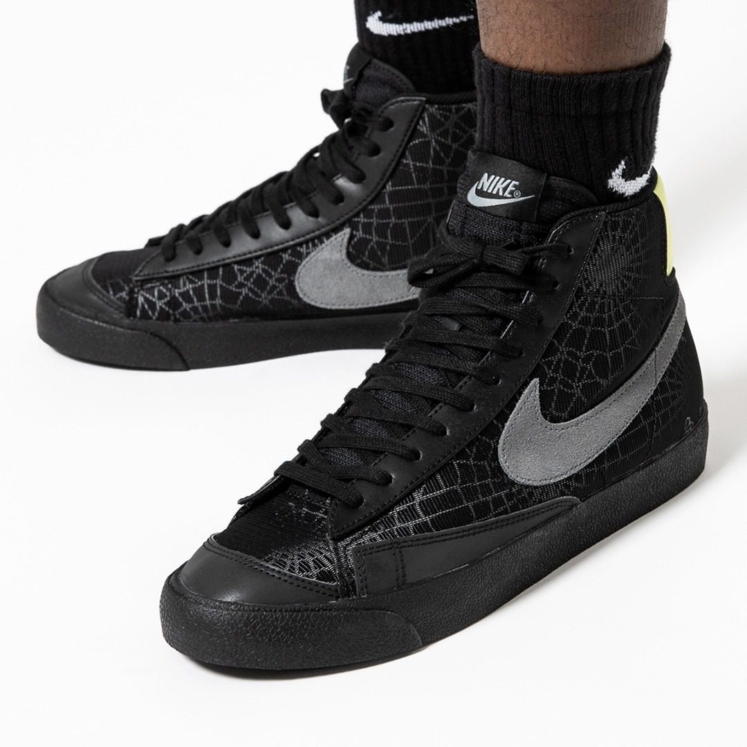 Giày Nike Blazer Mid '77 'Spider Web' DC1929-001 - Ảnh 4