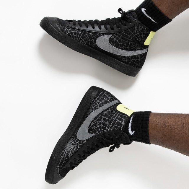 Giày Nike Blazer Mid '77 'Spider Web' DC1929-001 - Ảnh 5