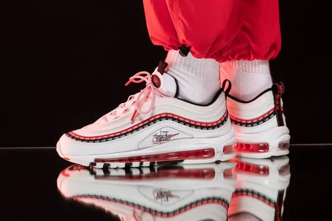 Giày Nike Air Max 97 'Script Swoosh' CK9397-100 - Ảnh 3