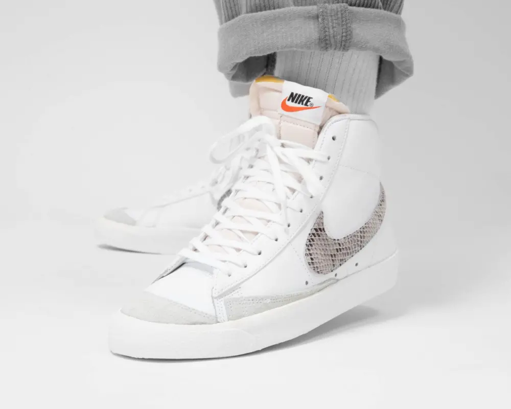 Giày Nike Blazer Mid Vintage 'Snakeskin Swoosh' CI1176-101 - Ảnh 3