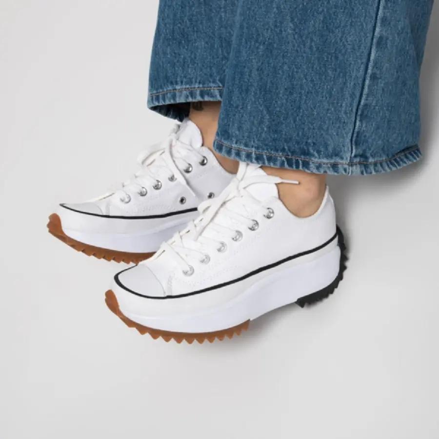 Alternative view of Giày Converse Run Star Hike Low 'White' 168817C