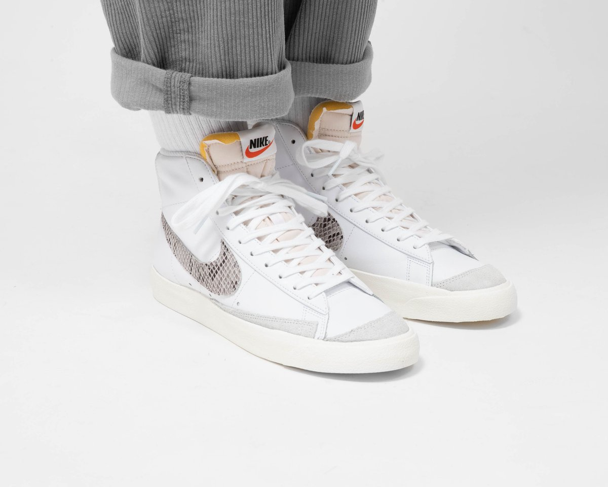 Giày Nike Blazer Mid Vintage 'Snakeskin Swoosh' CI1176-101 - Ảnh 4