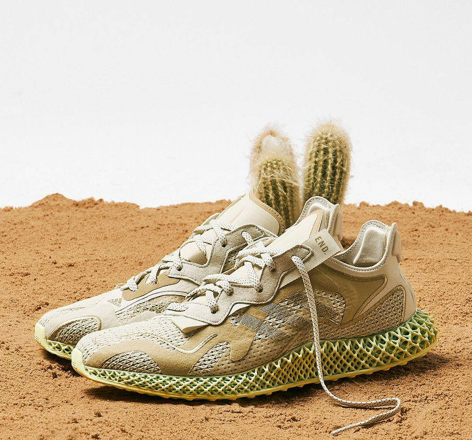 Giày Adidas END x Evo 4D 'Dune' FW9953 - Ảnh 4