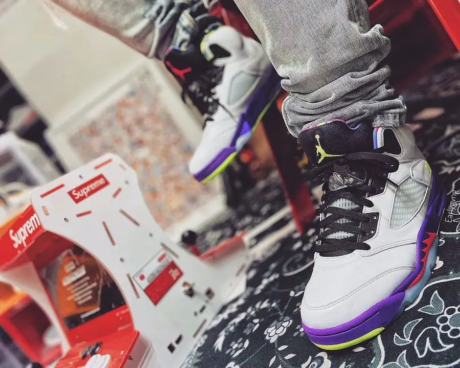 Giày Nike Air Jordan 5 Retro Alternate Bel-Air DB3335-100 - Ảnh 3