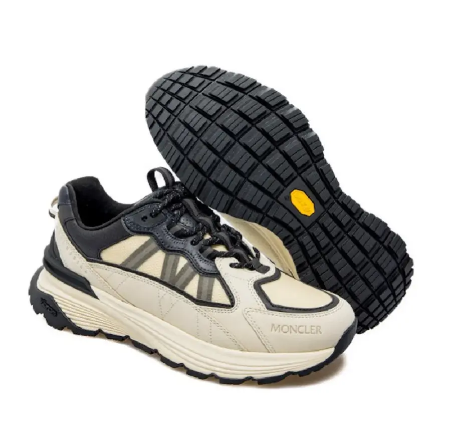 Giày Moncler Runner Low Trainer 'Off White Blue' H209A4M00070M2055P07 - Ảnh 3