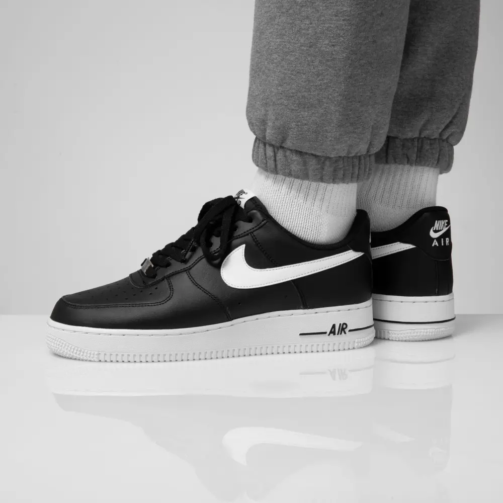 Giày Nike Air Force 1 '07 AN20 'Black White' CJ0952-001 - Ảnh 3