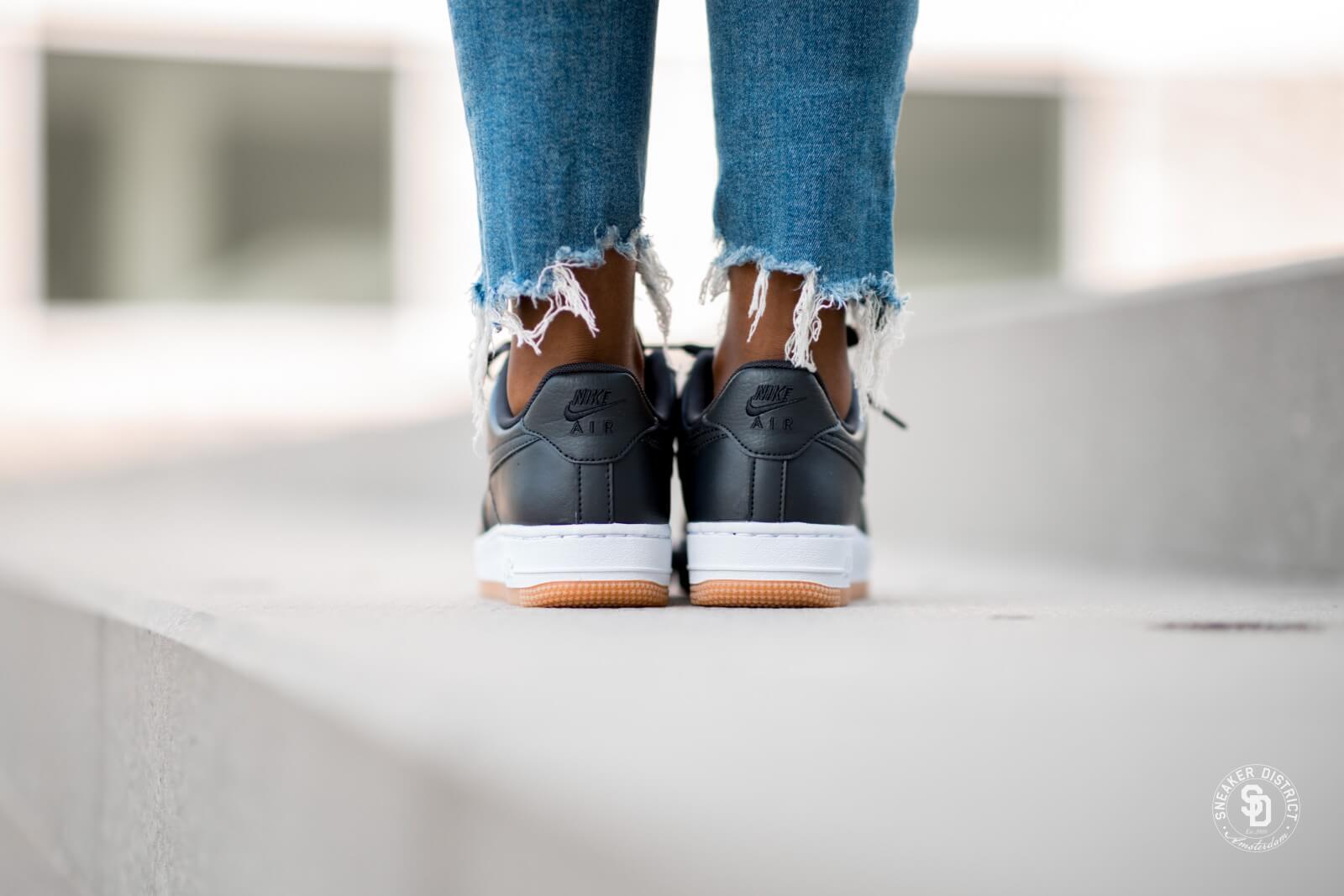 Giày Nike Air Force 1 '07 Premium 'Off Noir Metallic Silver' 896185-008 - Ảnh 3