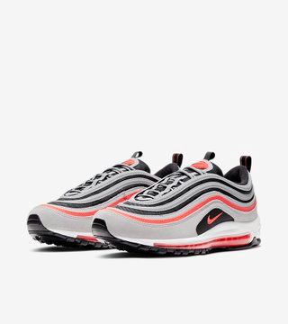 Giày Nike Air Max 97 'Wolf Grey Radiant Red' DB4611-002 - Ảnh 2