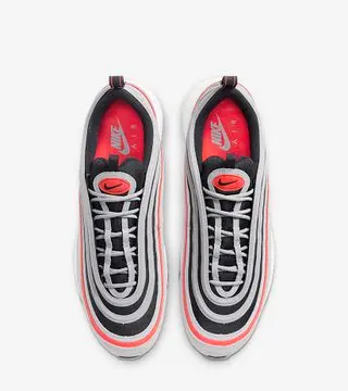 Giày Nike Air Max 97 'Wolf Grey Radiant Red' DB4611-002 - Ảnh 3