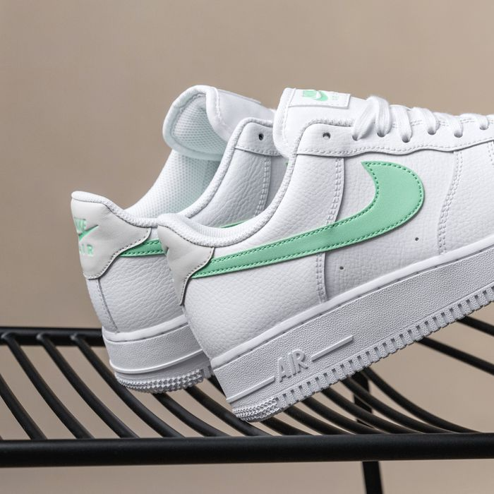 Giày Nike Wmns Air Force 1 '07 'White Green Glow' 315115-164 - Ảnh 3