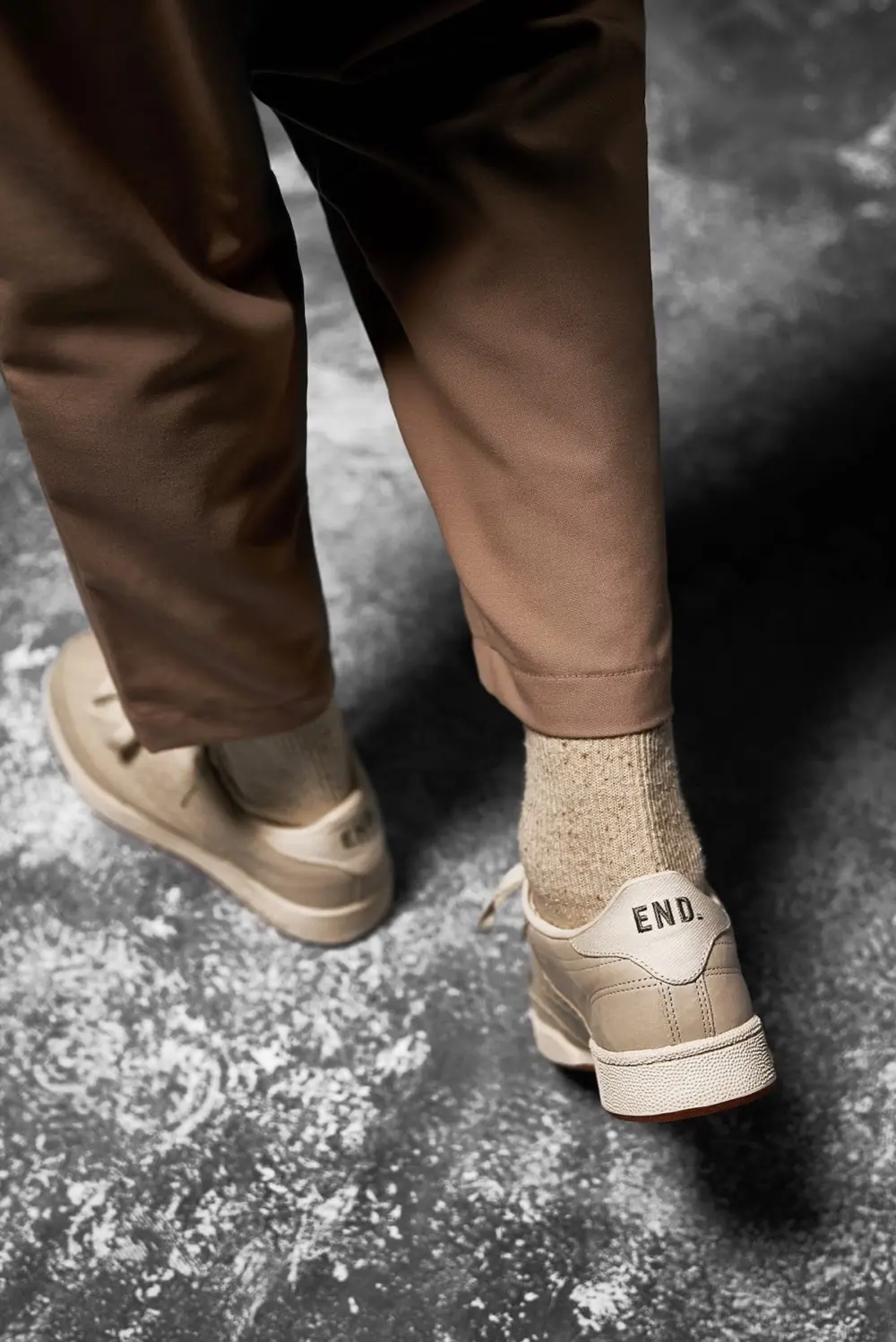 Giày Reebok END. x Club C 85 'Chalk' G58845 - Ảnh 4