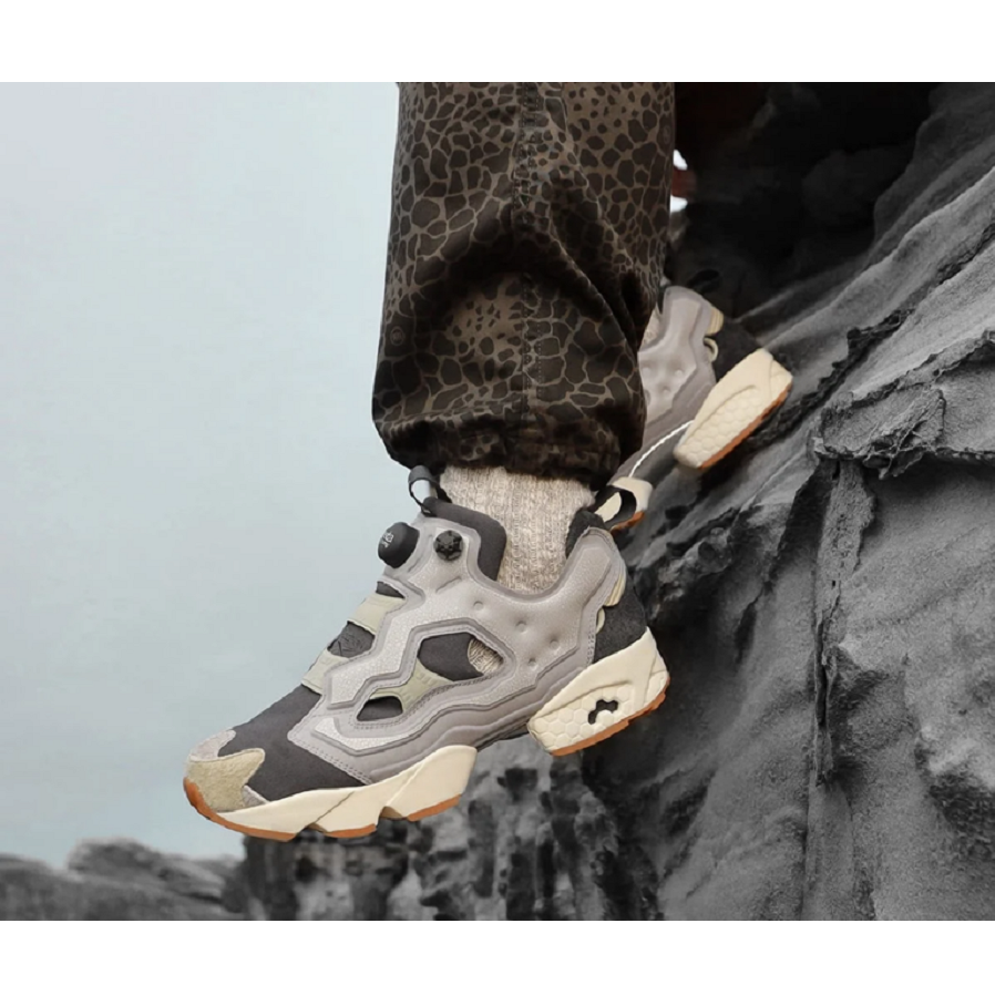 Giày Reebok x InstaPump Fury Fossil Pack 'True Grey' FZ3082 - Ảnh 4