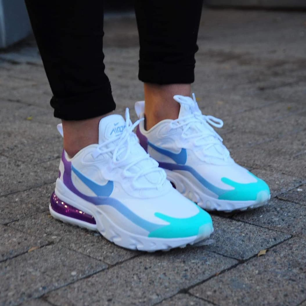 Giày Nike Wmns Air Max 270 React "Light Purple" AT6174-102 - Ảnh 3