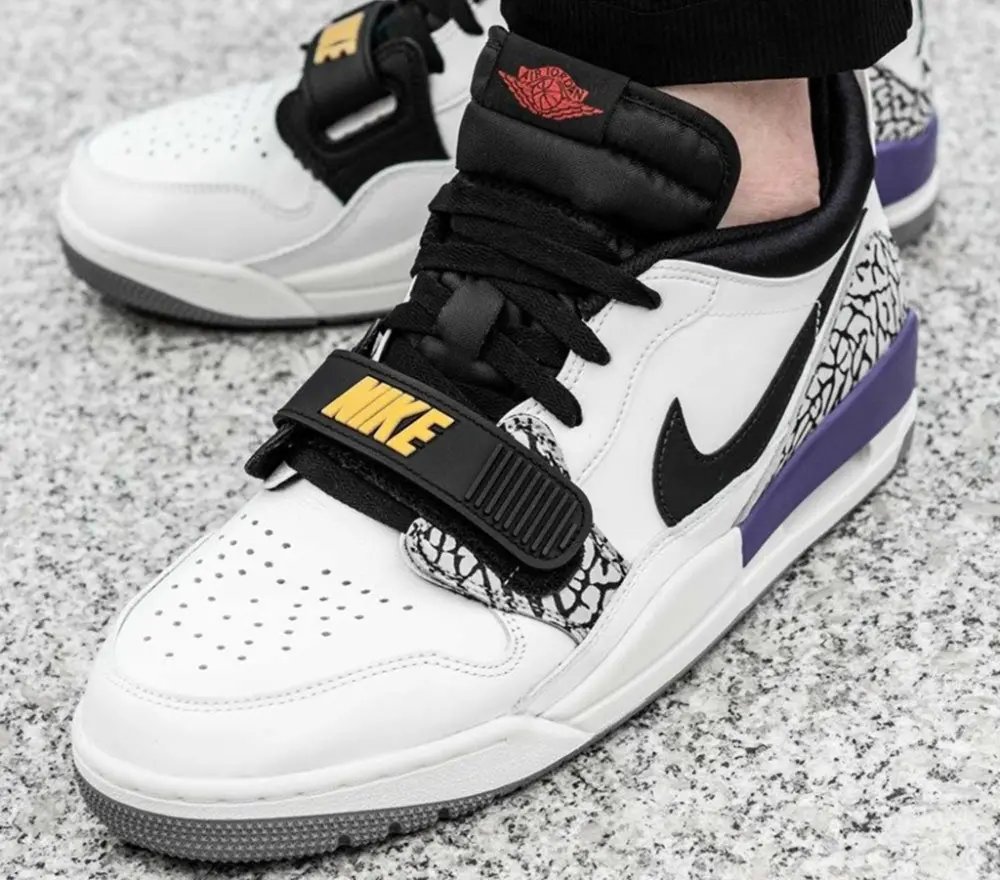 Giày Nike Jordan Legacy 312 Low 'Lakers' CD7069-102 - Ảnh 5