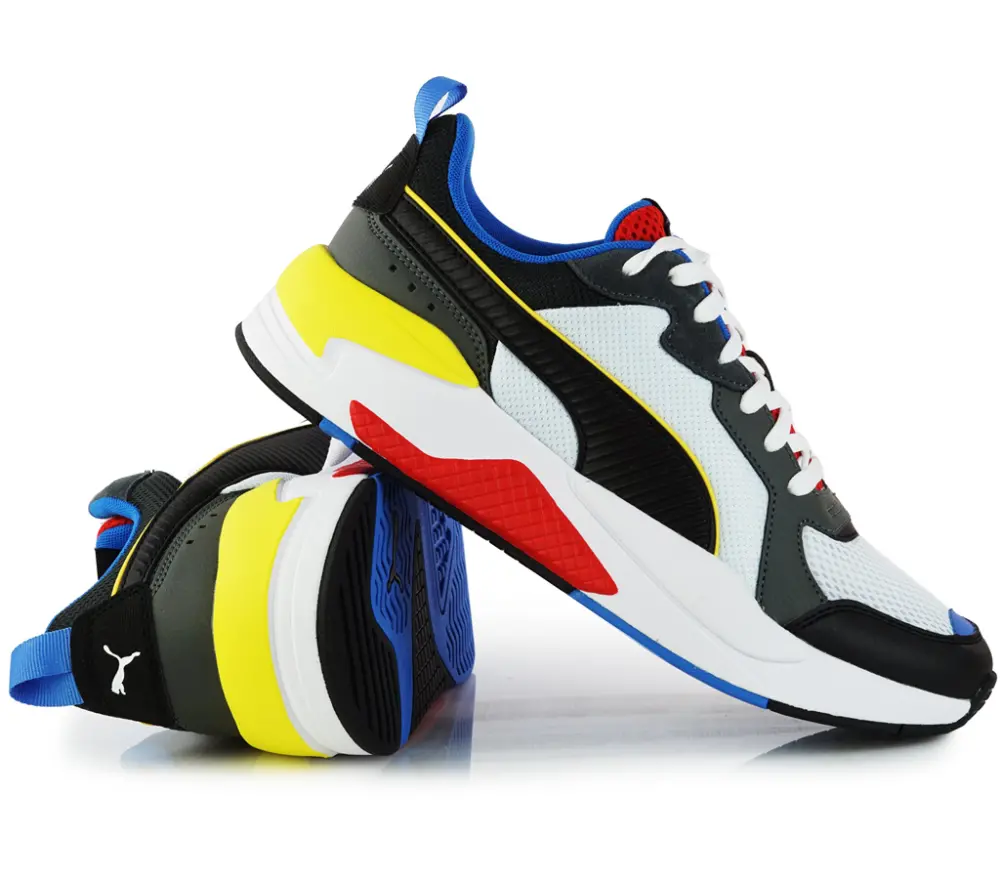 Giày Puma X-Ray 'Black Red Yellow' 372602-03 - Ảnh 4