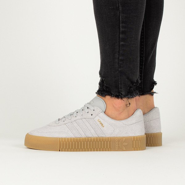 Giày Adidas Sambarose Women’s Shoes 'Grey Gum' B37860 - Ảnh 4