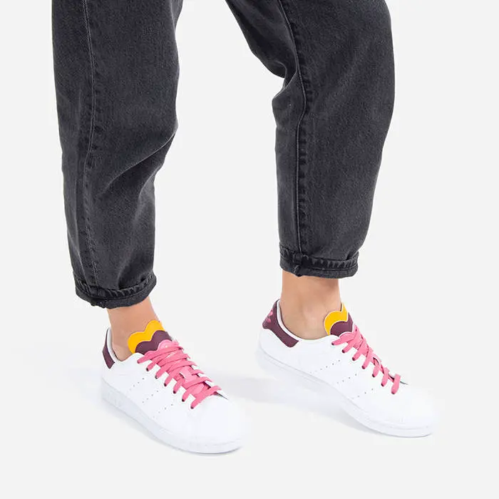 Alternative view of Giày Adidas Stan Smith 'White Rose Tone' H03941