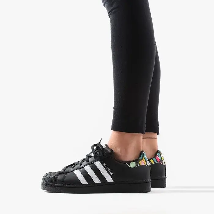 Alternative view of Giày Adidas Superstar 'Kadın Siyah Spor Ayakkabı' EE7500