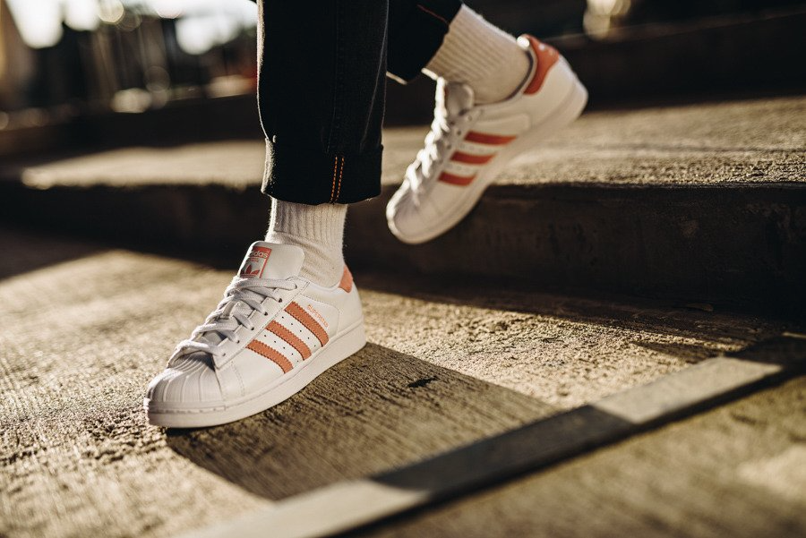 Giày Adidas Wmns Superstar 'White Glow Pink' EF9249 - Ảnh 4