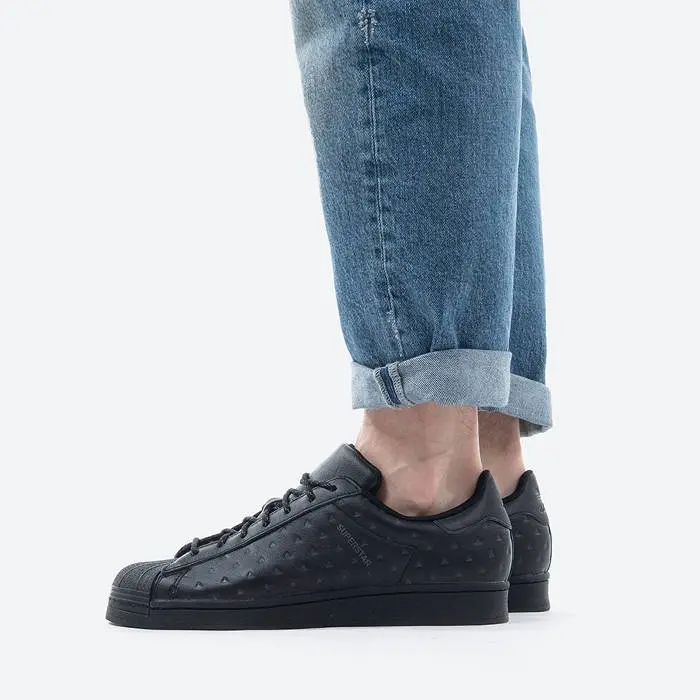 Alternative view of Giày Adidas Superstar x Pharrell 'Black Future' GY4981