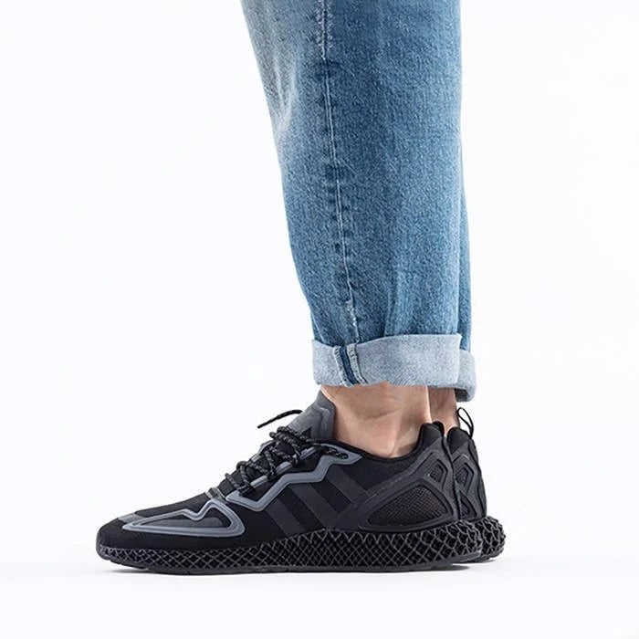 Giày Adidas ZX 2K 4D 'Core Black' FZ3561 - Ảnh 4