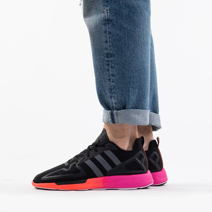 Giày Adidas ZX 2K Flux 'Gradient Sole Core Black' FV9970 - Ảnh 3