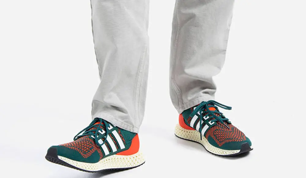 Giày Adidas Ultra 4D 'Miami Hurricanes' Q46439 - Ảnh 3