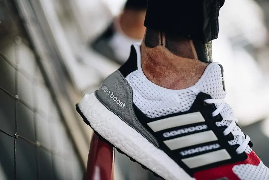 Giày Adidas Ultra Boost S&L 'White Grey Scarlet' EF2027 - Ảnh 5