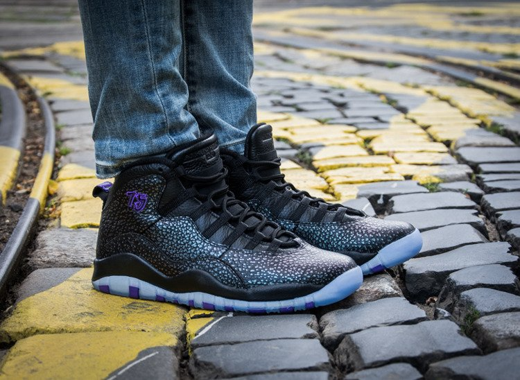 Giày Nike Air Jordan 10 Retro 'Paris' 310805-018 - Ảnh 5