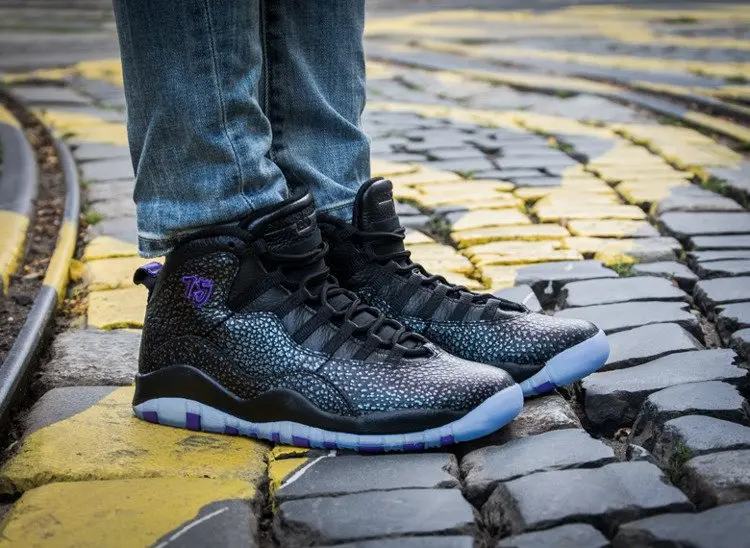 Giày Nike Air Jordan 10 Retro 'Paris' 310805-018 - Ảnh 5