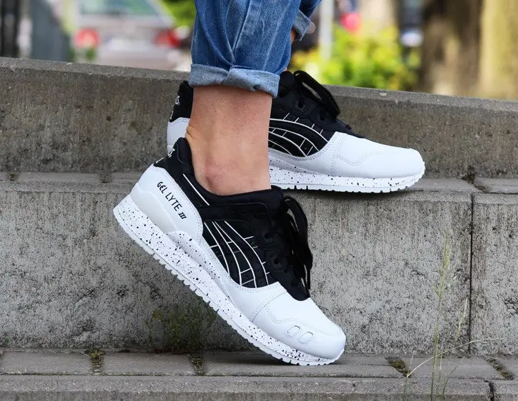 Giày Asics Gel Lyte 3 'Oreo Pack' H6T1L-9090 - Ảnh 6