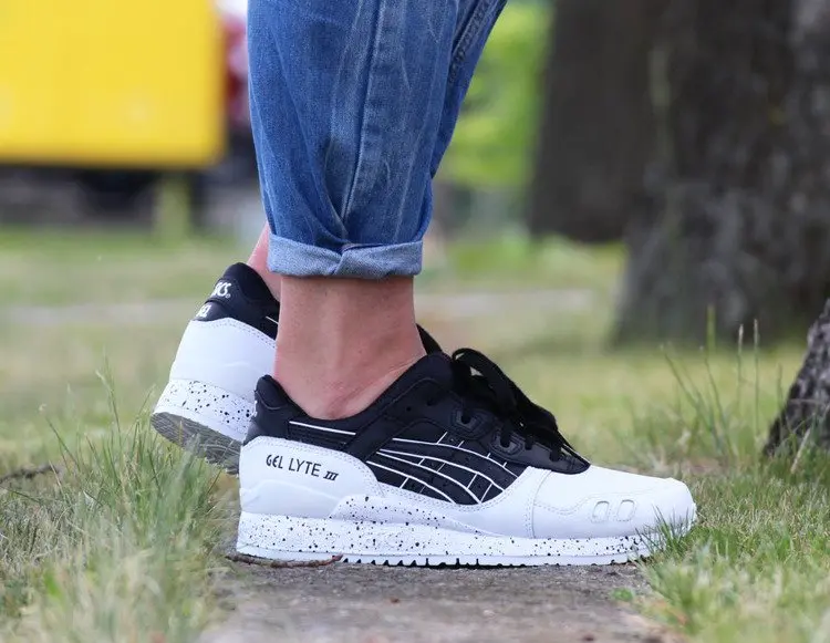Giày Asics Gel Lyte 3 'Oreo Pack' H6T1L-9090 - Ảnh 7
