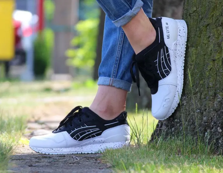 Giày Asics Gel Lyte 3 'Oreo Pack' H6T1L-9090 - Ảnh 8