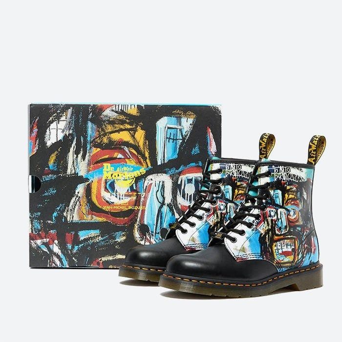 Giày Dr. Martens 1460 Basquiat Smooth Leather Boots 27187001 - Ảnh 5
