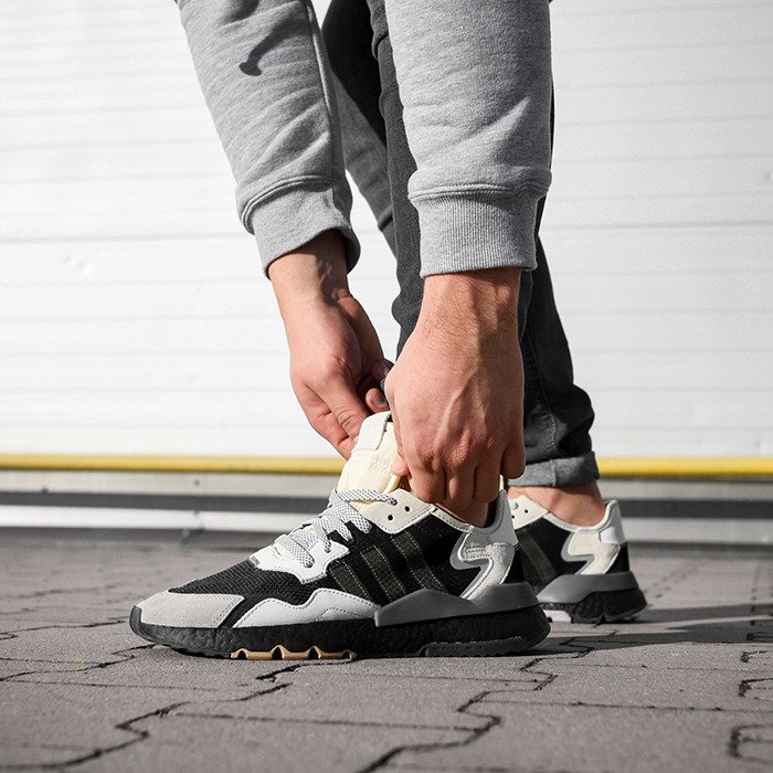 Giày Adidas Nite Jogger ‘Grey Pack Carbon’ BD7933 - Ảnh 2
