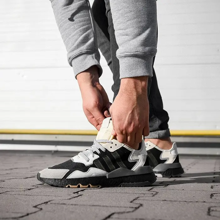 Alternative view of Giày Adidas Nite Jogger ‘Grey Pack Carbon’ BD7933