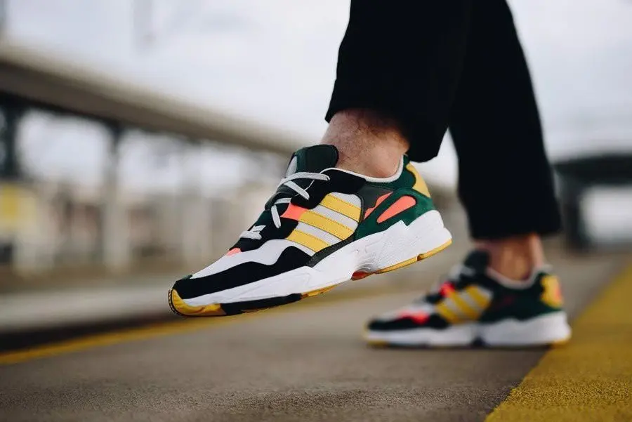 Giày Adidas Yung-96 'Grey One Bold Gold' DB2605 - Ảnh 3
