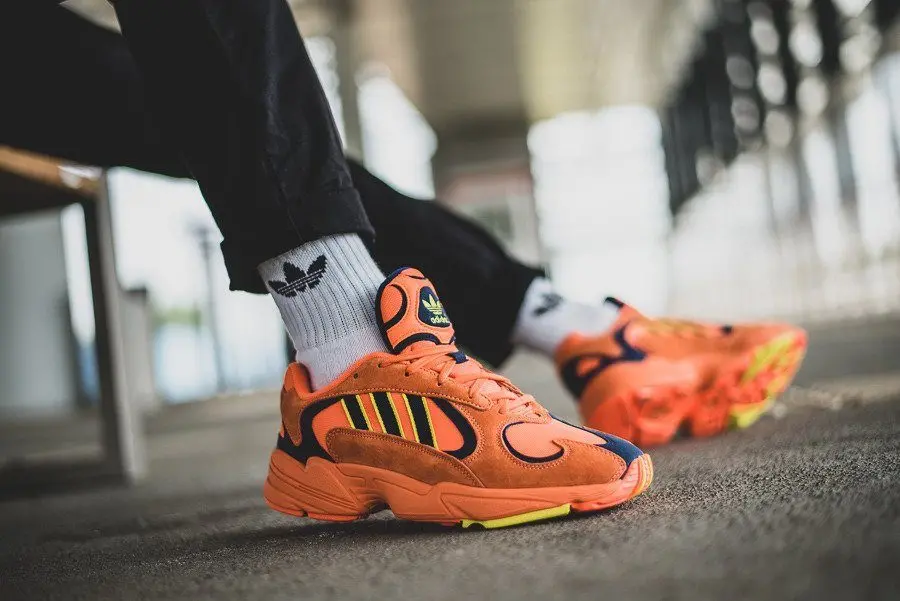 Giày Adidas YUNG-1 Orange Yellow Navy "Goku" B37613 - Ảnh 6