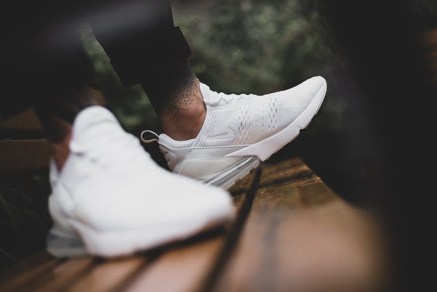 Giày Nike Air Max 270 “Triple White” AT7467-996 - Ảnh 2