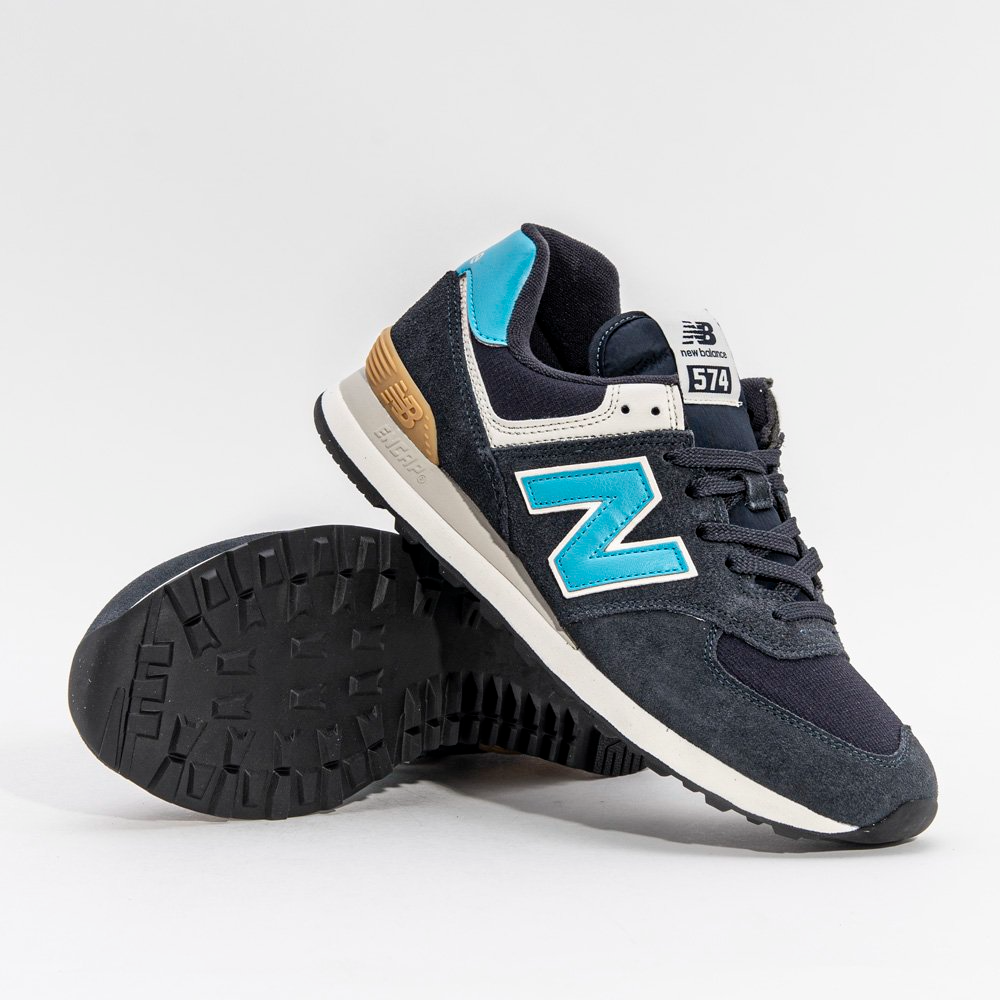 Giày New Balance 574 Classic 'Navy Blue' WL574EVN - Ảnh 6