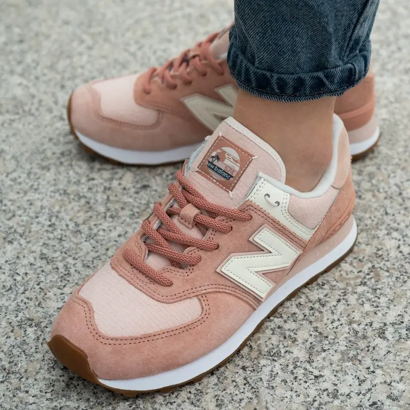 Giày New Balance Wmns 574 'Faded Cedar' WL574SAZ - Ảnh 5