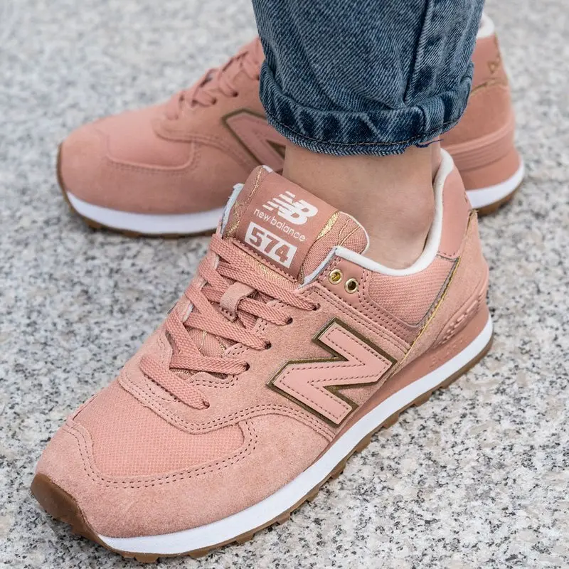 Alternative view of Giày New Balance Wmns 574 'Pink Rose' WL574SOB