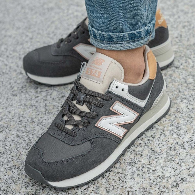Giày New Balance Women's 574 'Grey Tan' WL574SYP - Ảnh 5